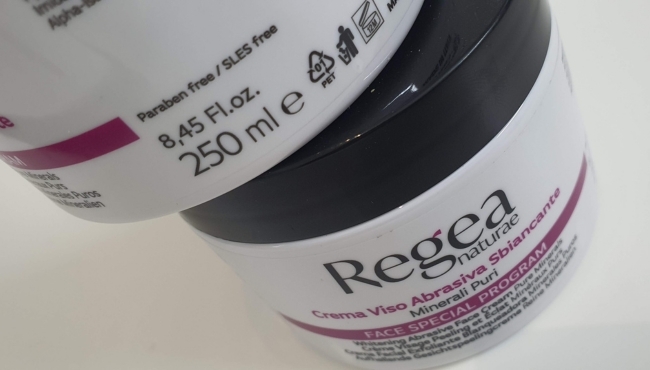 Regea | Crema Viso Abrasiva Sbiancante da 250ml